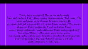 Fairly Odd Parents lyrics