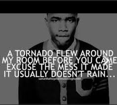a tornado flew around my room