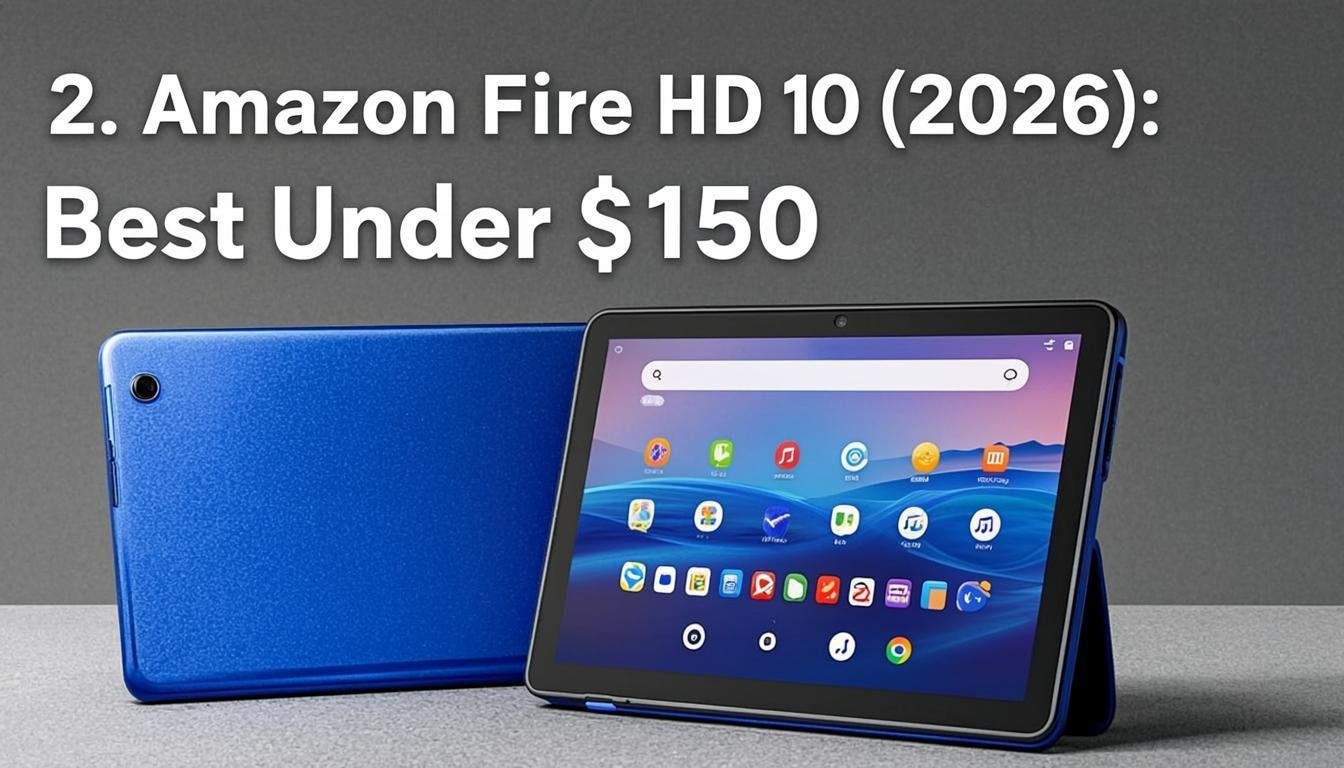 best budget tablets 2026 9 affordable options that actually - 2. Amazon Fire HD 10 (2026): Best Under $150