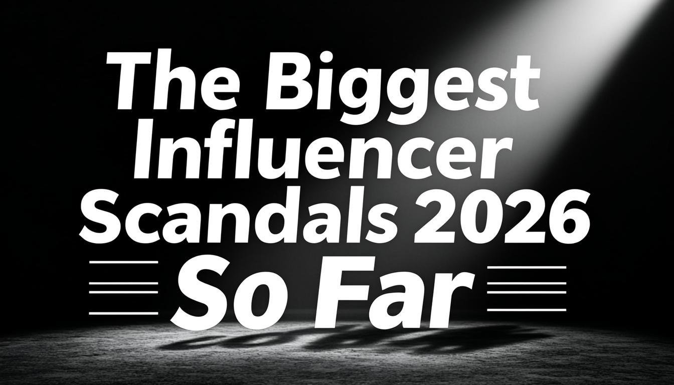 influencer scandals 2026 the drama nobody saw coming - The Biggest Influencer Scandals 2026 So Far