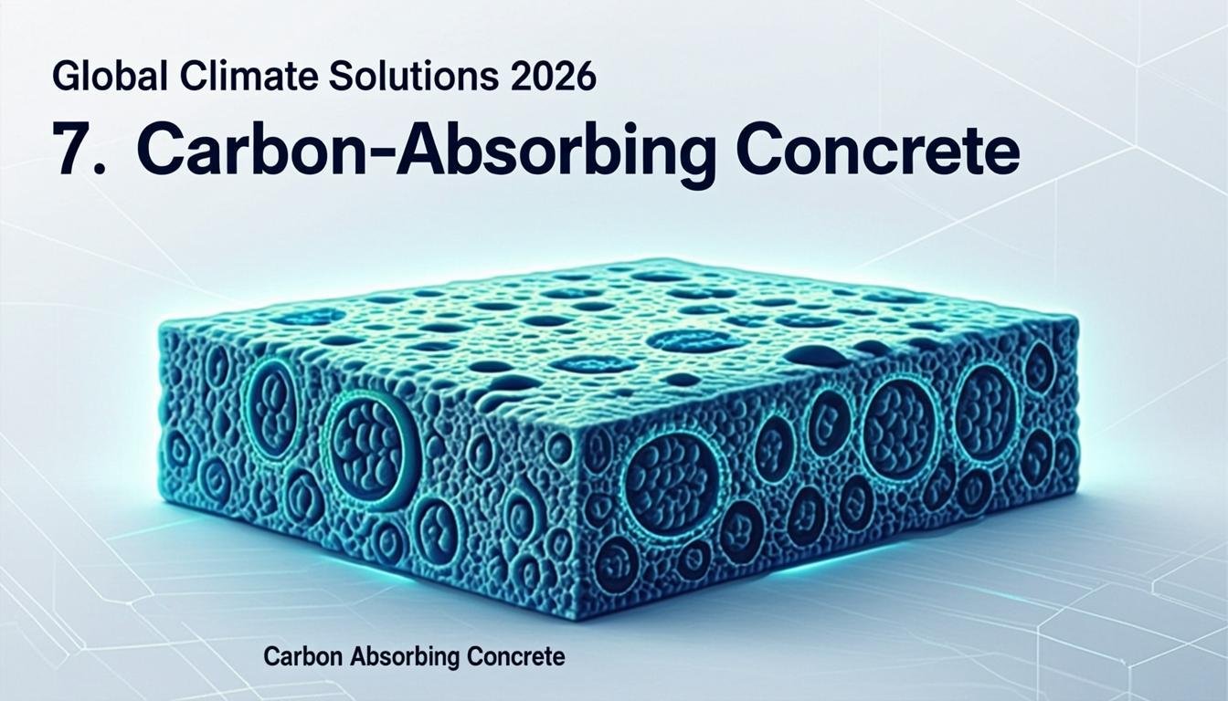 7. Carbon-Absorbing Concrete