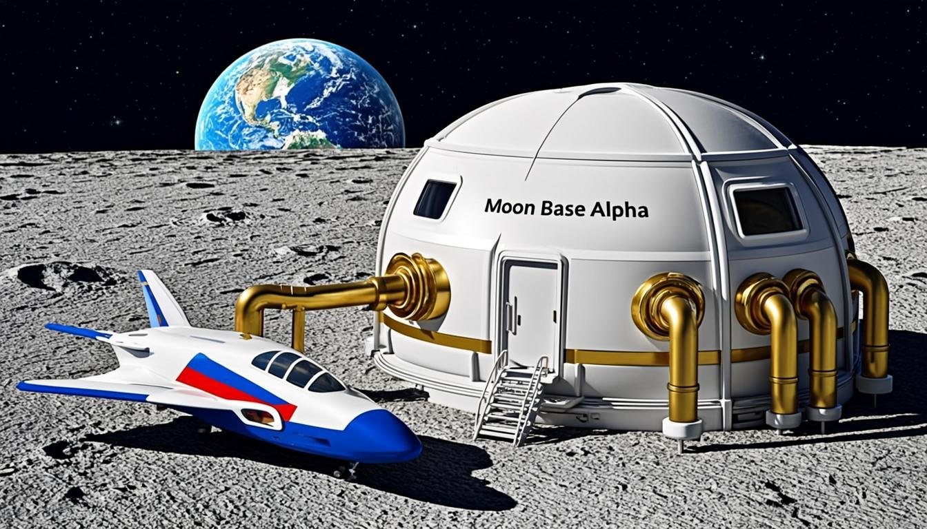 Moon Base Alpha: Humanity Is Back to Stay