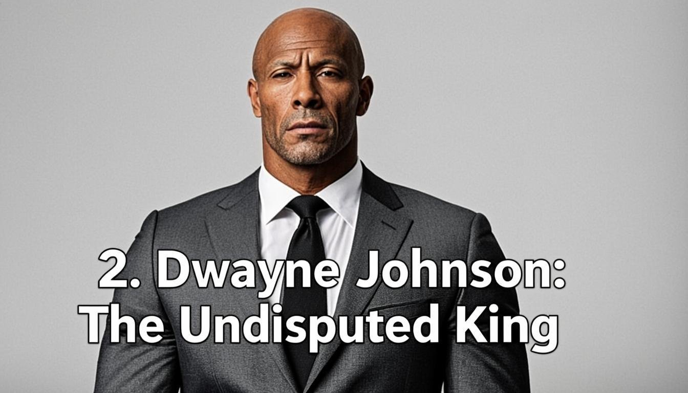 highest paid actors 2026 the shocking numbers nobody expecte - 2. Dwayne Johnson: The Undisputed King