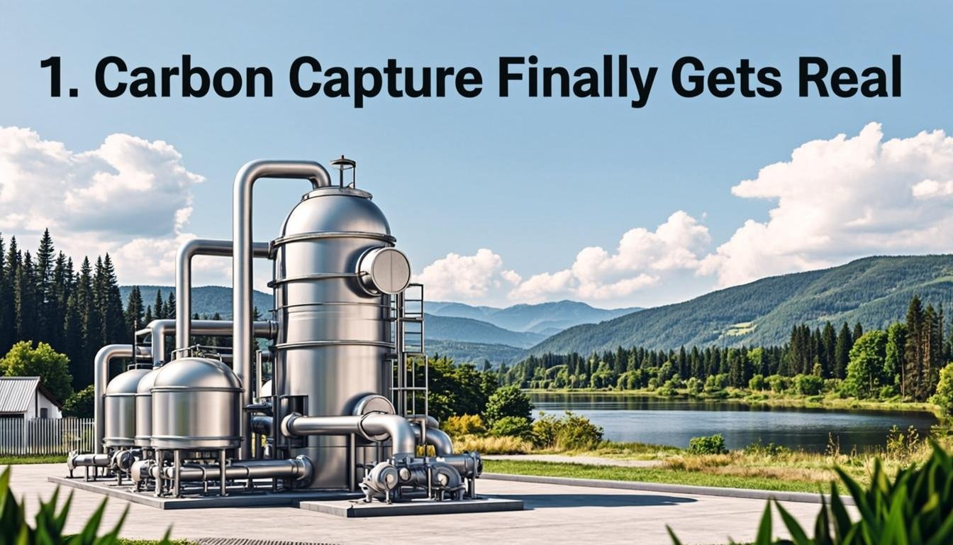 1. Carbon Capture Finally Gets Real