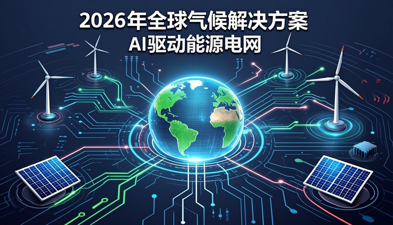 2. AI-Powered Energy Grids for Global Climate Solutions 2026