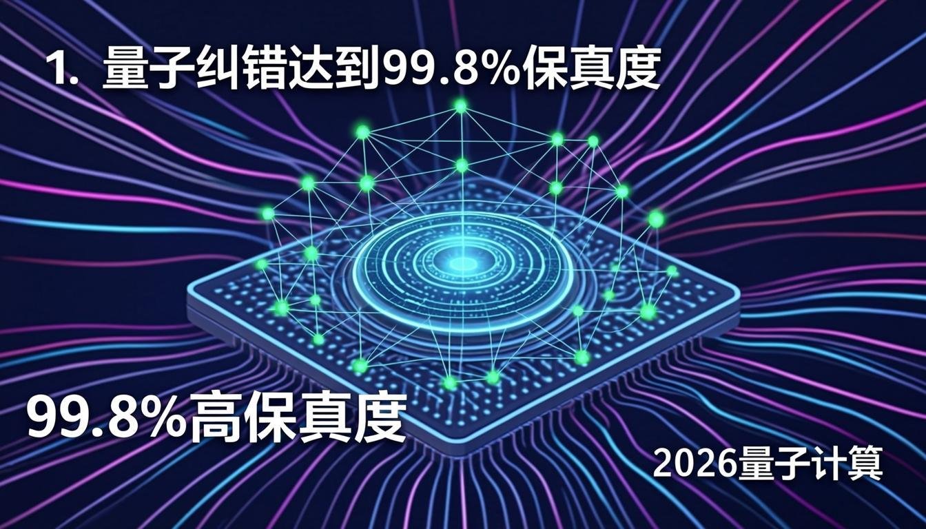 1. Quantum Error Correction Hits 99.8% Fidelity
