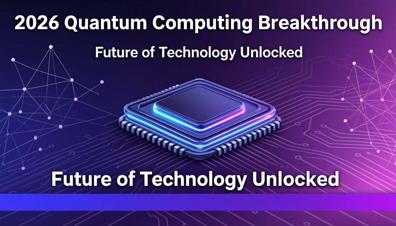 Quantum Computing 2026: 6 Breakthroughs That Will Blow Your Mind