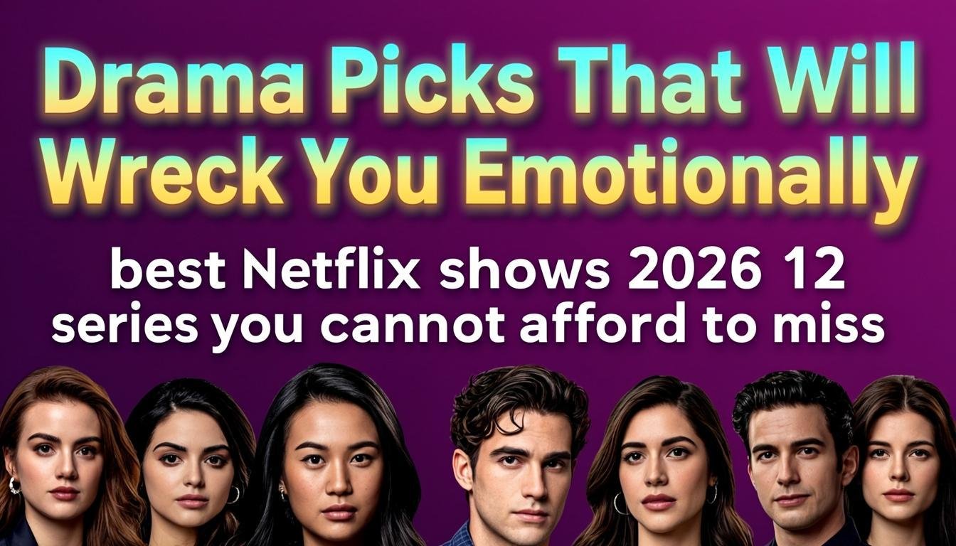best netflix shows 2026 12 series you cannot afford to miss - 1. Drama Picks That Will Wreck You Emotionally