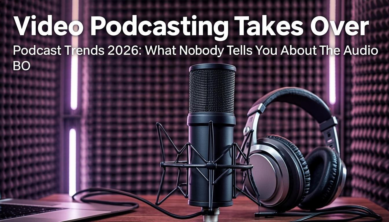 podcast trends 2026 what nobody tells you about the audio bo - Video Podcasting Takes Over