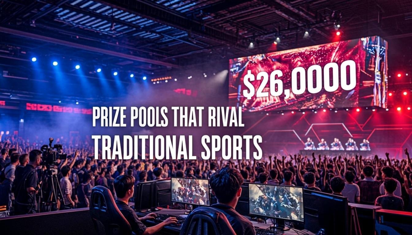 esports growth 2026 why competitive gaming is bigger than ev - Prize Pools That Rival Traditional Sports