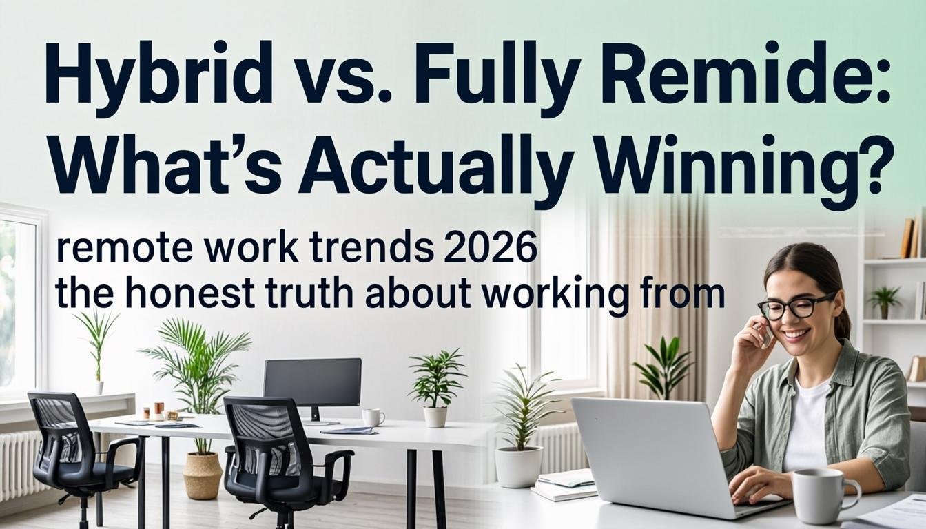 remote work trends 2026 the honest truth about working from - Hybrid vs. Fully Remote: What’s Actually Winning?